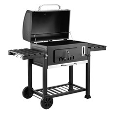 Black powder-coated Body with Stainless Steel 