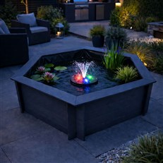 Floating Solar Pond Pump Lithium Rechargeable