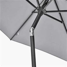 Tension springs keep the canopy taut