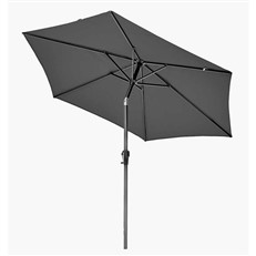Tilt mechanism of the Riva parasol in anthracite