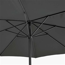 Tension springs keep the canopy taut