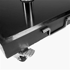 Stainless steel tube with water drainage