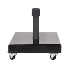 Polished Black Granite Base