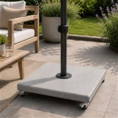 Salerno wheeled parasol base