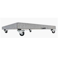 Four lockable swivel castors