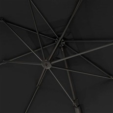 All aluminium pole with cast aluminium handle