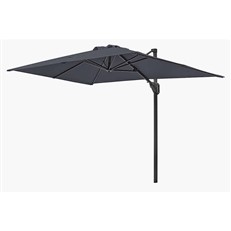 The frame is anthracite and the canopy comes in a choice