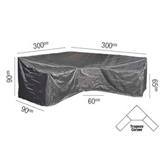Protective AeroCover for Corner Garden Lounge Sets with a Large or Trapezium Corner