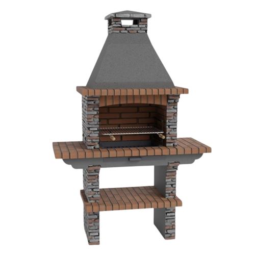Dark Stone Mediterrani Masonry BBQ