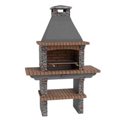 Dark Stone Mediterrani Masonry BBQ