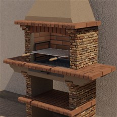 Grill Area with Grill