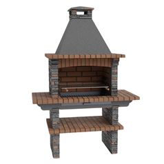 Mediterrani Slate Masonry Barbecue