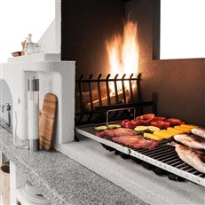 Integrated Firebox brazier