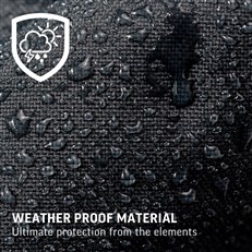 Waterproof and UV-resistant