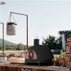 Horacio Mini Wood Fired Outdoor Oven Piku – Handmade Clay Pizza & Bread Oven