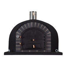 Horacio Wood Fired Outdoor Oven – Black Clay Pizza & Bread Oven