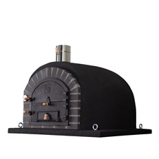Horacio Wood Fired Outdoor Oven – Black Clay Pizza & Bread Oven