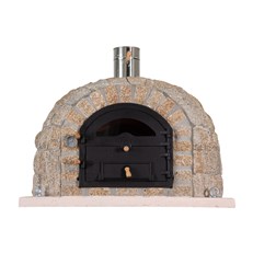 Horacio Wood Fired Outdoor Oven Granite – Handmade Clay Pizza & Bread Oven