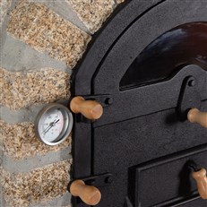 Horacio Wood Fired Outdoor Oven Granite – Handmade Clay Pizza & Bread Oven