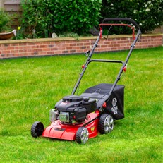 Petrol Self-Propelled Lawn Mower - LONCIN 1P65FE-3 139cc 4 Stroke 3.5hp OHV Engine 41 cm Cutting Width Utra-Mow