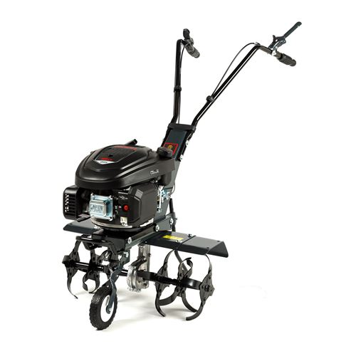Petrol-Powered Garden Tiller Rotavator Cultivator LONCIN Engine 1P65FE-2 / 6HP 166cc Auto Choke - Working Width 36 or 60cm