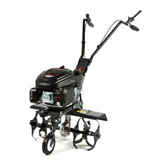 Petrol-Powered Garden Tiller Rotavator Cultivator LONCIN Engine 1P65FE-2 / 6HP 166cc Auto Choke - Working Width 36 or 60cm