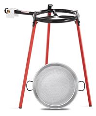 Paella Cooking Set with Gas Burner and Spoon