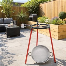 Paella Cooking Set with Gas Burner and Spoon
