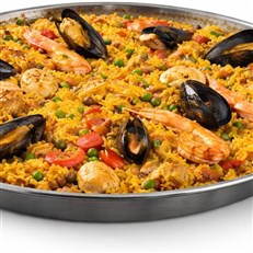 46cm Paella Set with Gas Burner and Skimming Spoon