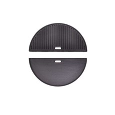  Half Moon Cast Iron Reversible Griddle