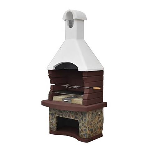 Musalla Masonry BBQ - Stone Chimney Grill