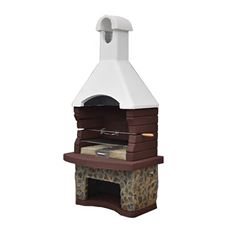 Musalla Masonry BBQ - Stone Chimney Grill