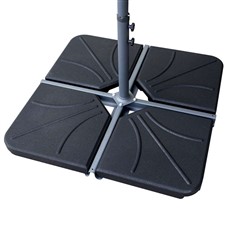 Suitable for most overhanging/cantilever parasols