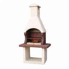 Spring Masonry BBQ Grill