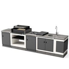 T00292 Kitaway Outdoor Kitchen Pack 3