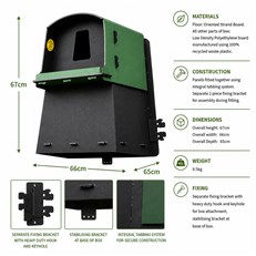 Eco Barn Owl Nest Box