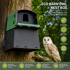 Eco Barn Owl Nest Box